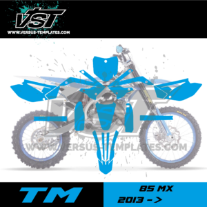 gabarit template 85 mx tm racing 2013 2025 vst vectoriel