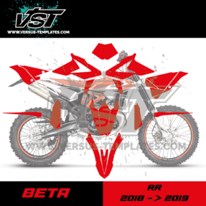 gabarit template schablone modelo szablon beta 125 200 250 300 380 430 490 rr 2018 2019 VST vectoriel_Plan de travail 1