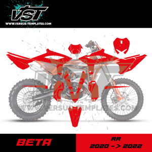 gabarit template schablone modelo szablon beta 125 200 250 300 380 430 490 rr 2020 2021 2022 VST vectoriel_Plan de travail 1