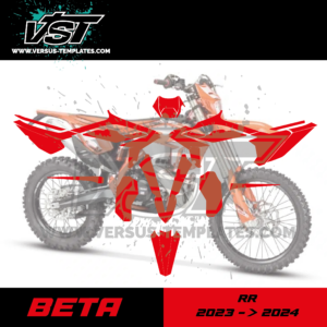 gabarit template schablone modelo szablon beta 125 200 250 300 380 430 490 rr 2023 2024 VST vectoriel_Plan de travail 1