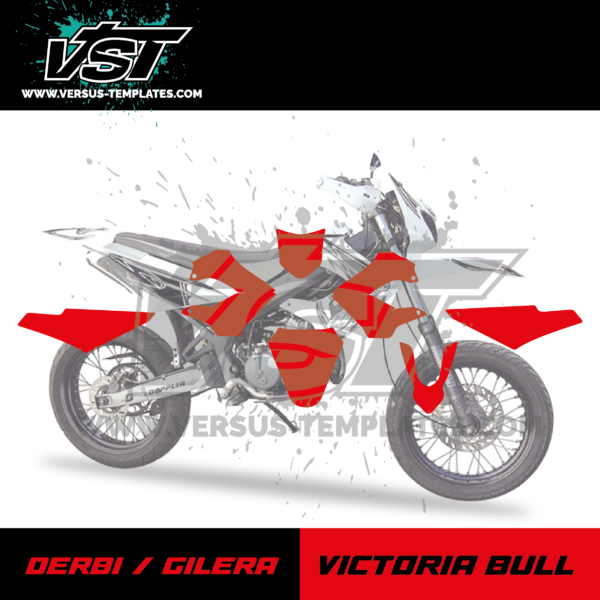 gabarit template schablone modelo szablon derbi gilera 50 victoria bull VST vectoriel_Plan de travail 1