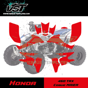 gabarit template schablone modelo szablon honda 450 trx coque maier vectoriel vst_Plan de travail 1