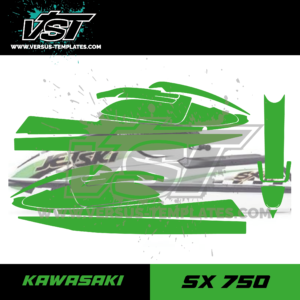 gabarit template schablone modelo szablon jet ski kawasaki sx 750 vectoriel_Plan de travail 1