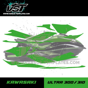 gabarit template schablone modelo szablon jet ski kawasaki ultra 300 310 vectoriel vst_Plan de travail 1