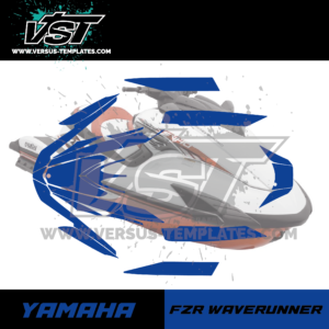 gabarit template schablone modelo szablon jet ski yamaha fzr waverunner vectoriel vst_Plan de travail 1