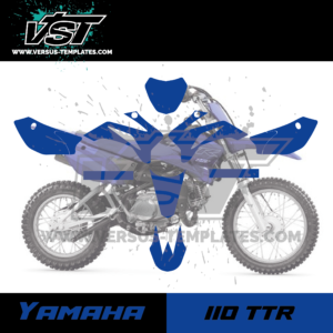 gabarit template schablone modelo szablon yamaha 110 ttr VST vectoriel_Plan de travail 1
