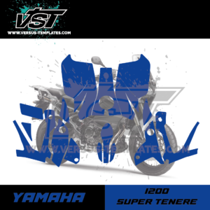 gabarit template schablone modelo szablon yamaha 1200 super Tenere VST vectoriel_Plan de travail 1