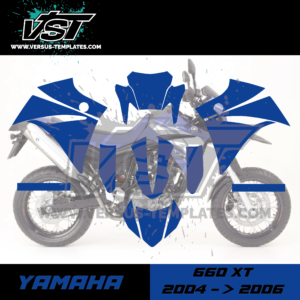 gabarit template schablone modelo szablon yamaha 660 xt 2004 2005 2006 VST vectoriel_Plan de travail 1