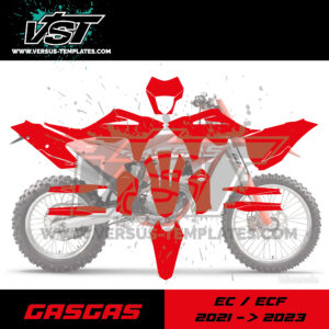 template gabarit gasgas 125 250 300 350 450 500 ec ecf 2021 2022 2023 vst vectoriel_Plan de travail 1