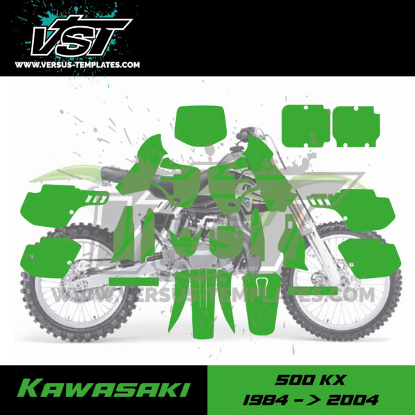 template gabarit kawasaki 500 kx vst vectoriel_Plan de travail 1