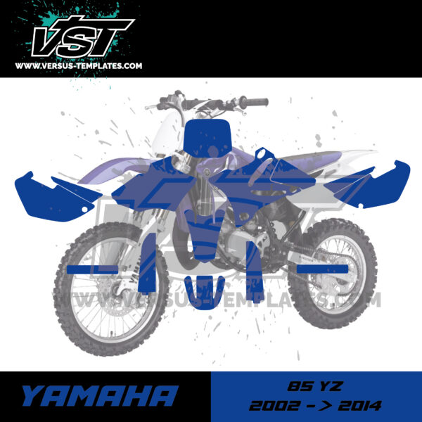 template gabarit yamaha 85 yz 2002 2003 2004 2005 2006 2007 2008 2009 2010 2011 2012 2013 2014 vst vectoriel_Plan de travail 1