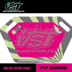 gabarit template schablone modelo szablon bud racing pit board vectoriel_Plan de travail 1