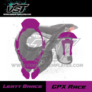 gabarit template schablone modelo szablon neck brace leatt brace gpx race VST vectoriel_Plan de travail 1