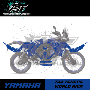 gabarit template schablone modelo szablon yamaha 700 Tenere world raid VST vectoriel_Plan de travail 1