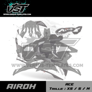 gabarit template schablone modelo szablon casque airoh ace xs s m vectoriel vst_Plan de travail 1