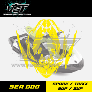 gabarit template schablone modelo szablon jet ski sea doo spark trixx 2up 3up vectoriel vst_Plan de travail 1