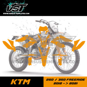 template gabarit ktm 250 350 freeride 2012 2013 2014 2015 2016 2017 2018 2019 2020 2021 vst vectoriel 2_Plan de travail 1