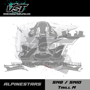 gabarit template alpinestars sm8 sm10 taille M vectoriel vst_Plan de travail 1