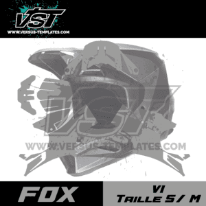 gabarit template fox v1 taille s m vectoriel vst_Plan de travail 1