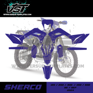 sherco 125 250 300 450 500 se sef 2024 VST vectoriel gabarit template schablone modelo szablon_Plan de travail 1