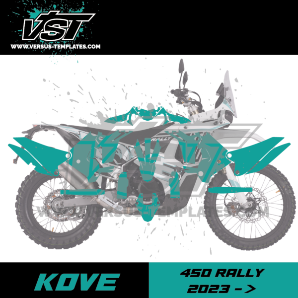 gabarit template kove 450 rally 2023 2024 2025 VST vectoriel_Plan de travail 1