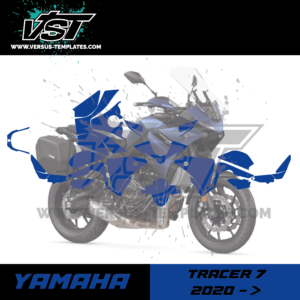 gabarit template schablone modelo szablon yamaha tracer 7 700 2020 2021 2022 2023 2024 2025 vectoriel vst_Plan de travail 1