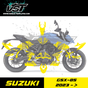 gabarit template schablone modelo szablon suzuki gsx-8s 2023 2024 2025 VST vectoriel_Plan de travail 1